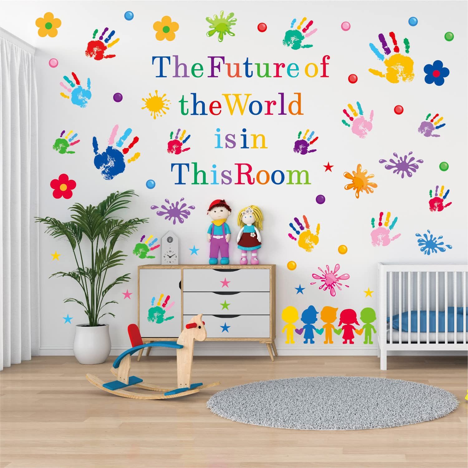 Kids Wall Decals Classroom Decals Colorful Inspirational Quotes Wall Stickers