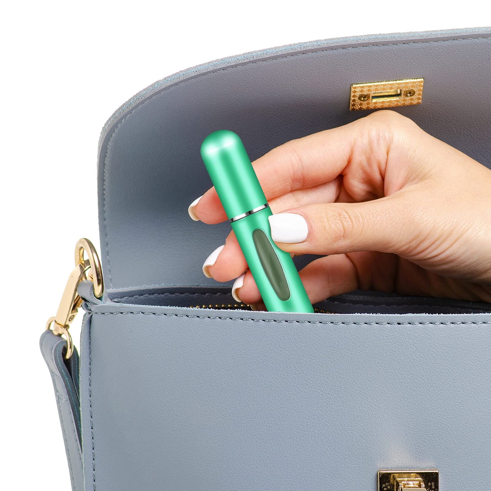 Refillable Mini Perfume Atomizer Bottle，Portable Separate Bottles，Travel and view 2