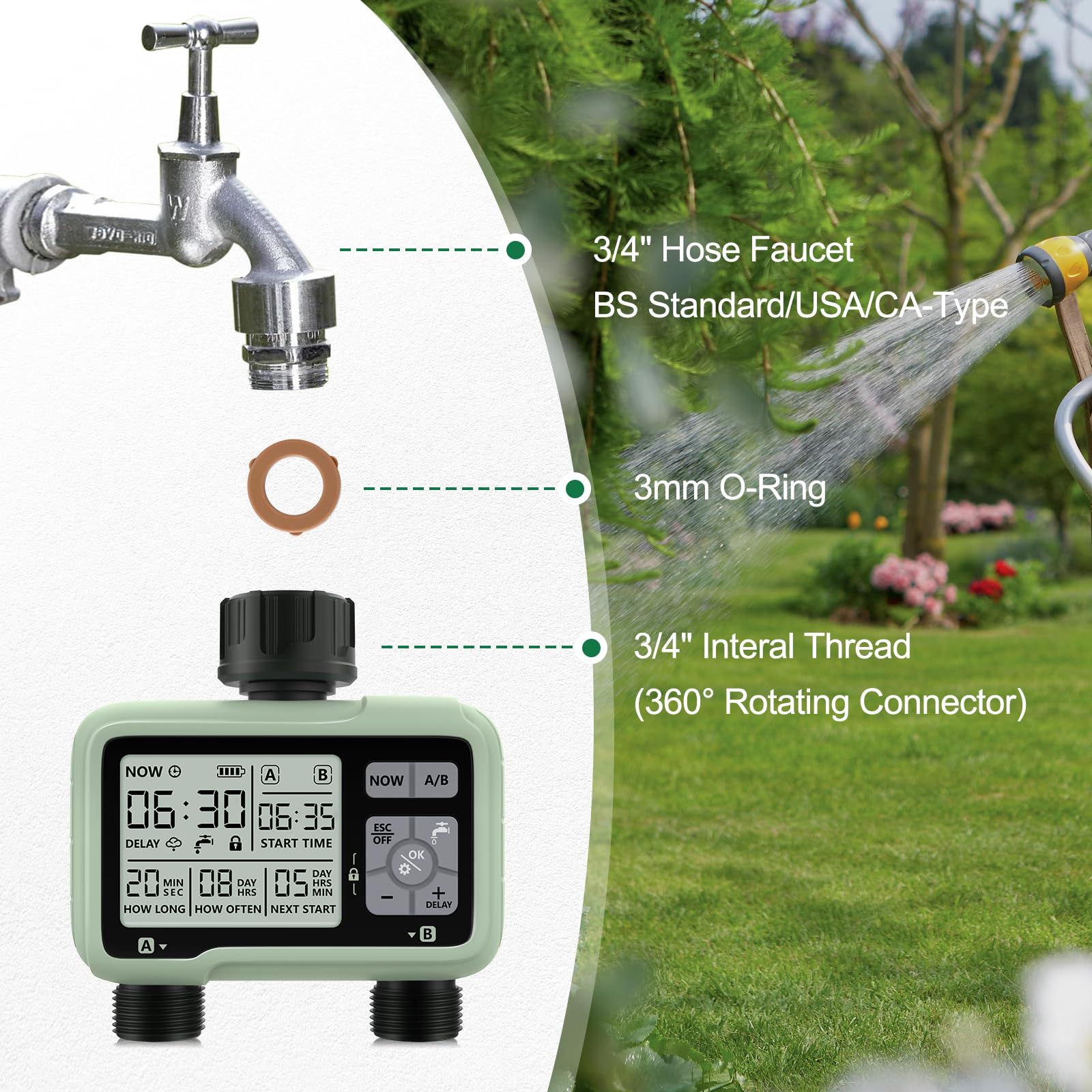 Water Timer for Garden Hose view 4
