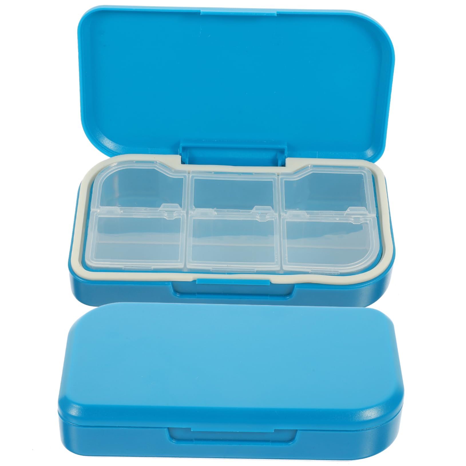 2pcs 6 Storage Large Organizer Weekly Large Organizer Anti-Wet Case Tablets — image 1