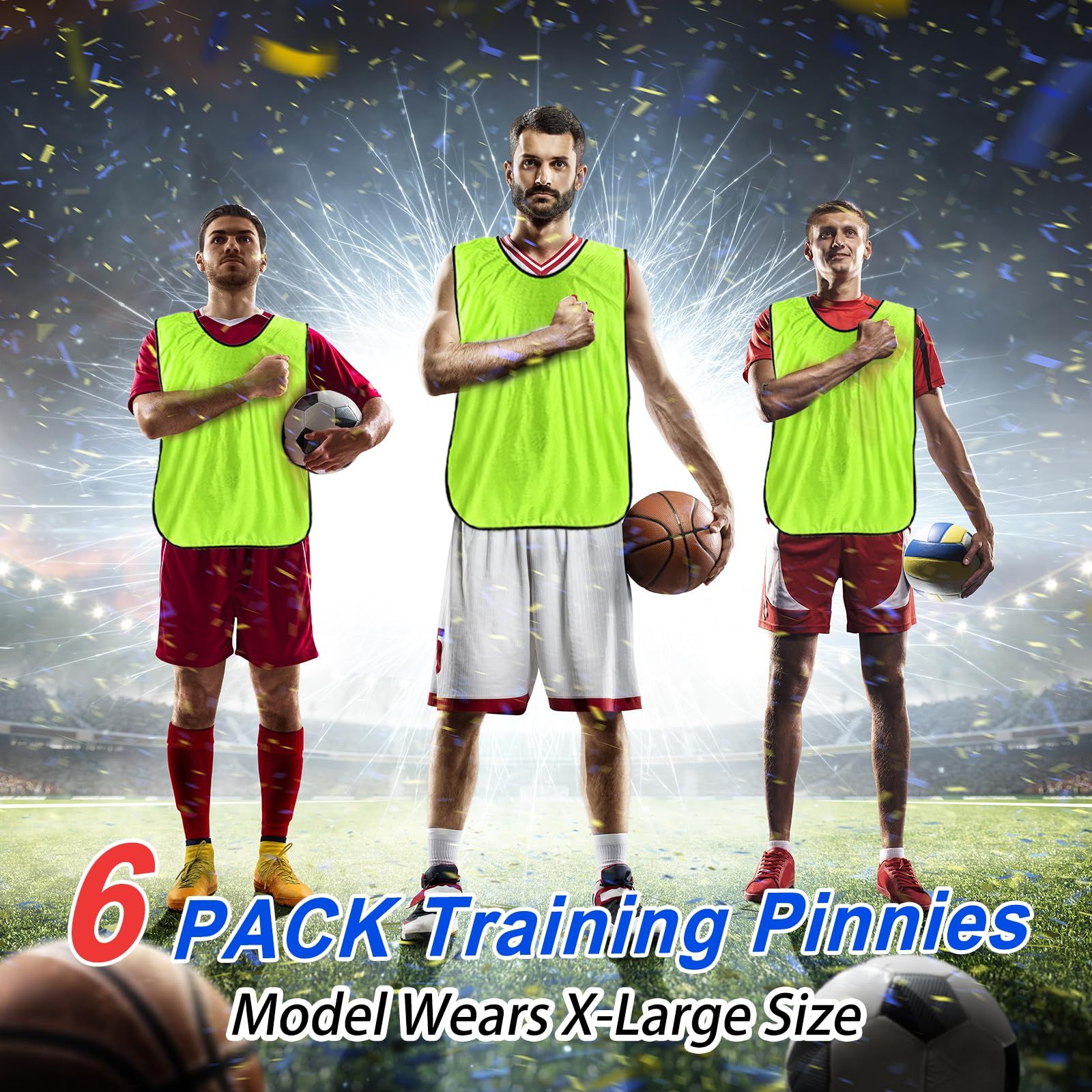 Vest Soccer Pennies Soccer Jersey Training Vests Team Sports Pinnies Youth view 4