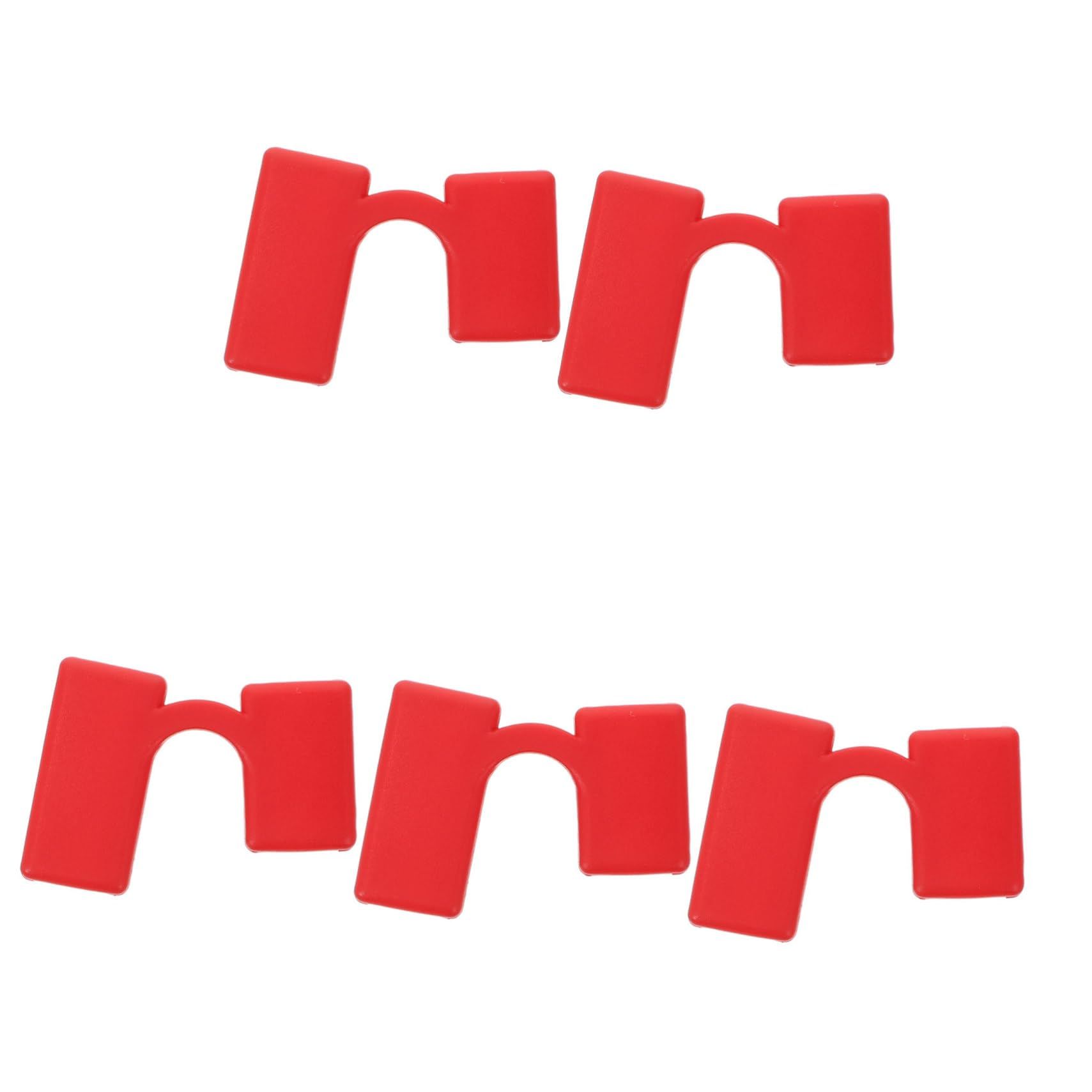 5pcs Plastic Chopstick Holder Toddler Reusable Plastic Training Chopstick Left
