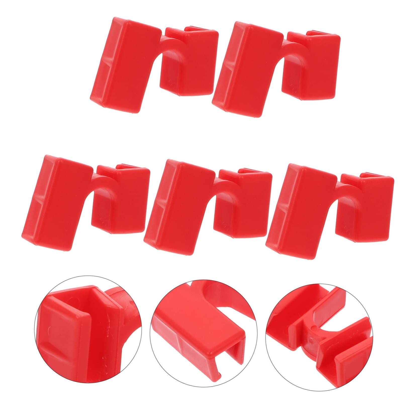 5pcs Plastic Chopstick Holder Toddler Reusable Plastic Training Chopstick Left view 4