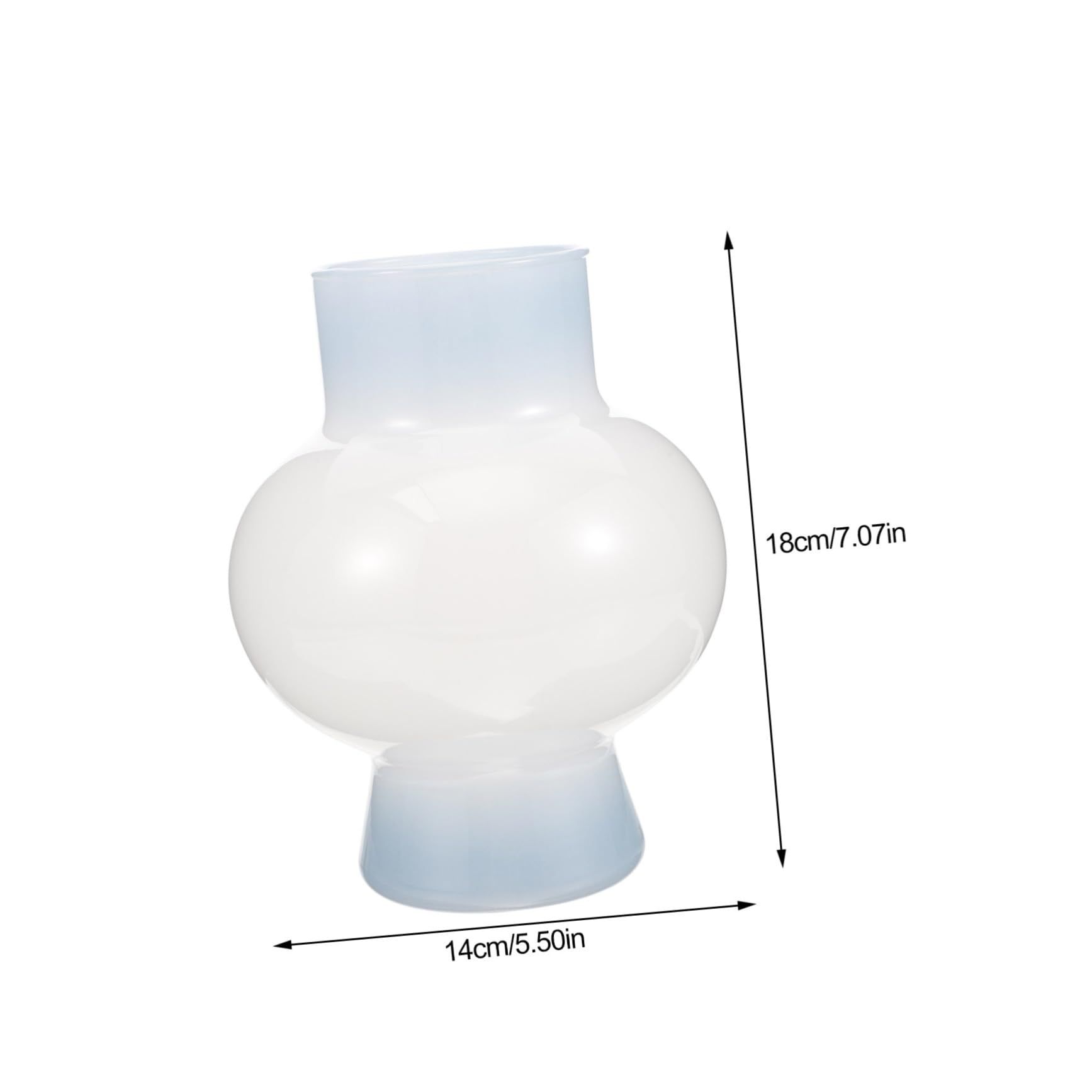 Hydroponics Ceramics lampshade Flower pots for Indoor Plants vase Kerosene view 3