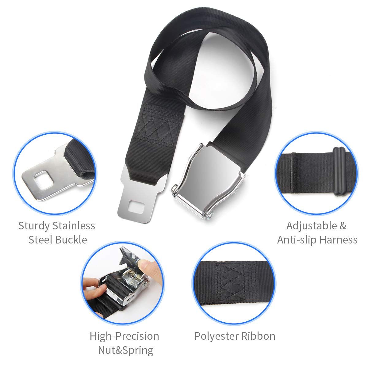 Airplane Seat Belt Extender view 4
