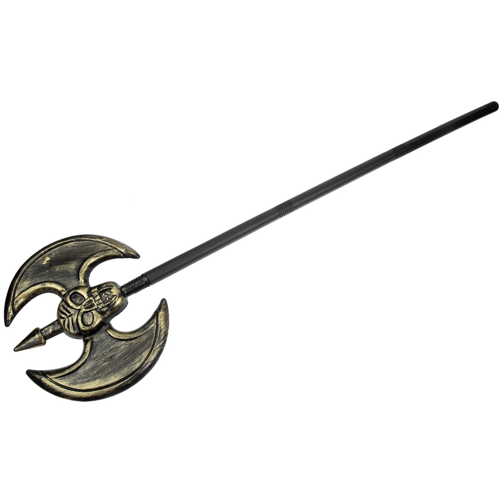Halloween Viking Medieval Costume AxeSkull Design Axe Simulated Axe Grim
