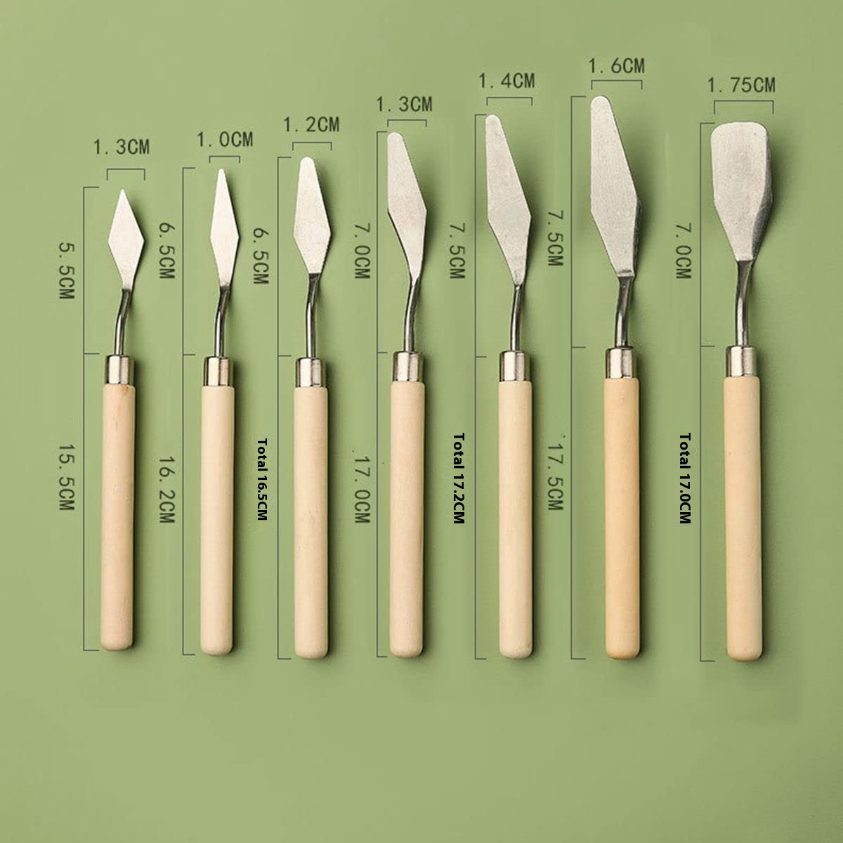 Stainless Steel Pastry Spatula Cake Cream Spatulas Palette Shovel Frosting view 2