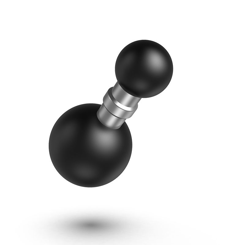Equipped with dual socket arm rotating ball view 4