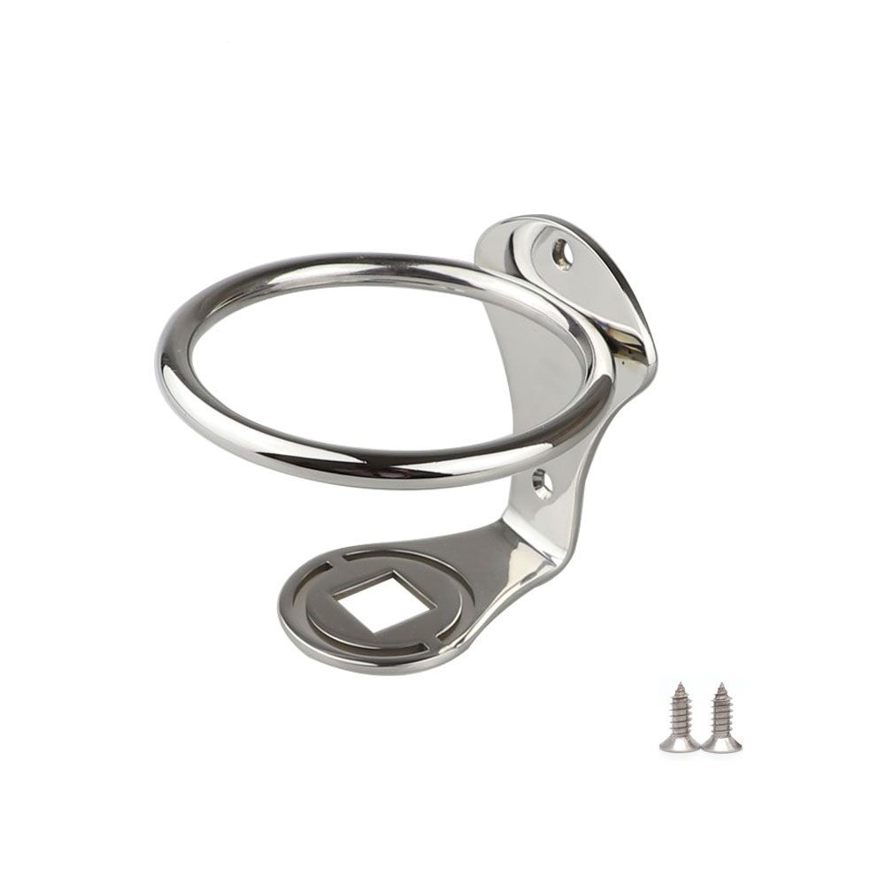 Yacht RV RV RV modification accessories Mirror polished tea cup holder view 3