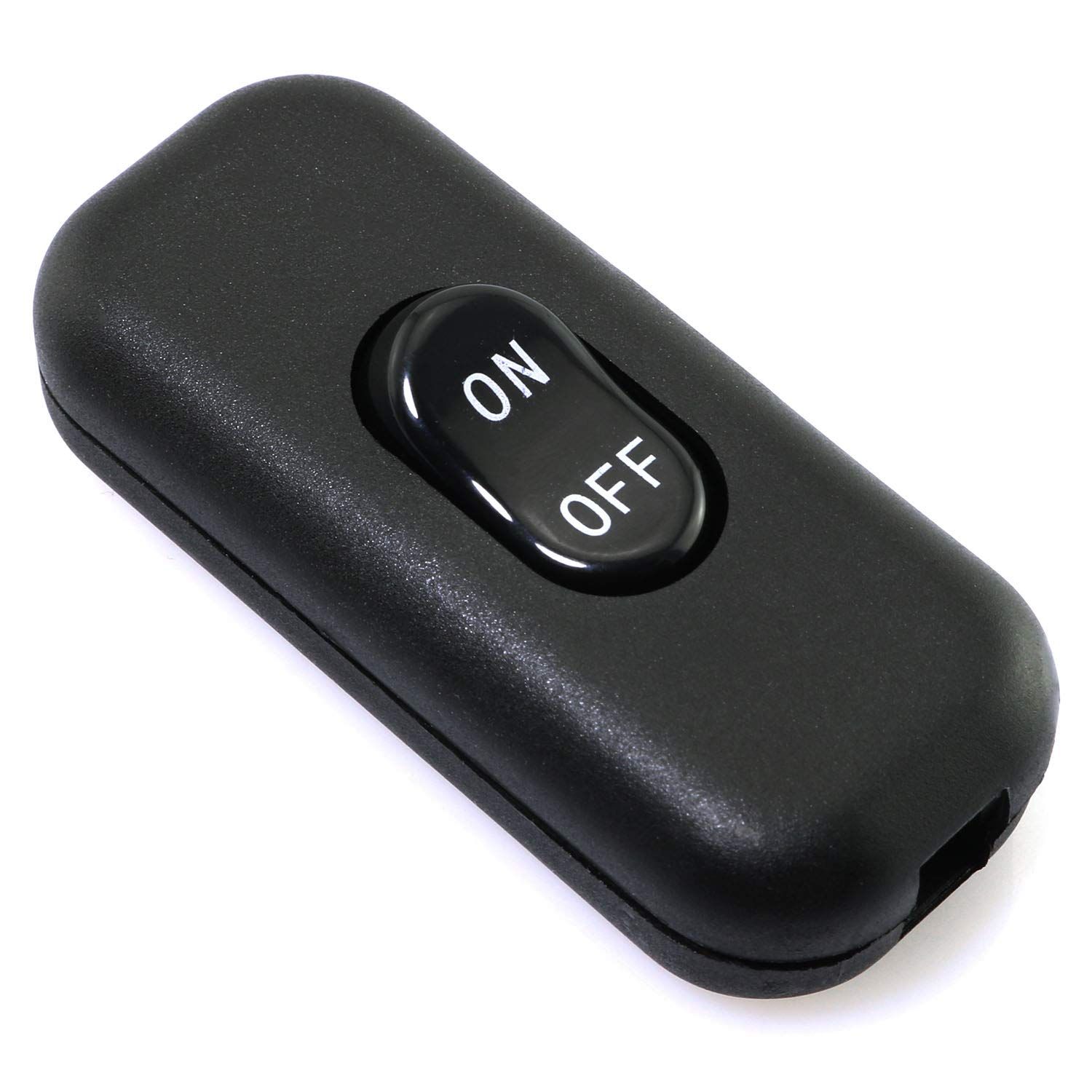 Black Inline Cord Switch AC 250V 6A On-Off Control Rocker Button Switch for — image 1