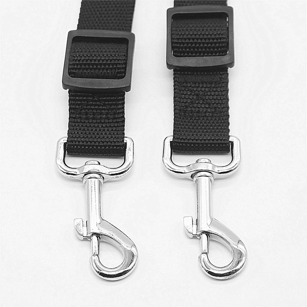 Double Dog Walker Leash, in Length, Head Tilt Adjustable, Tin Alloy Snaps view 5