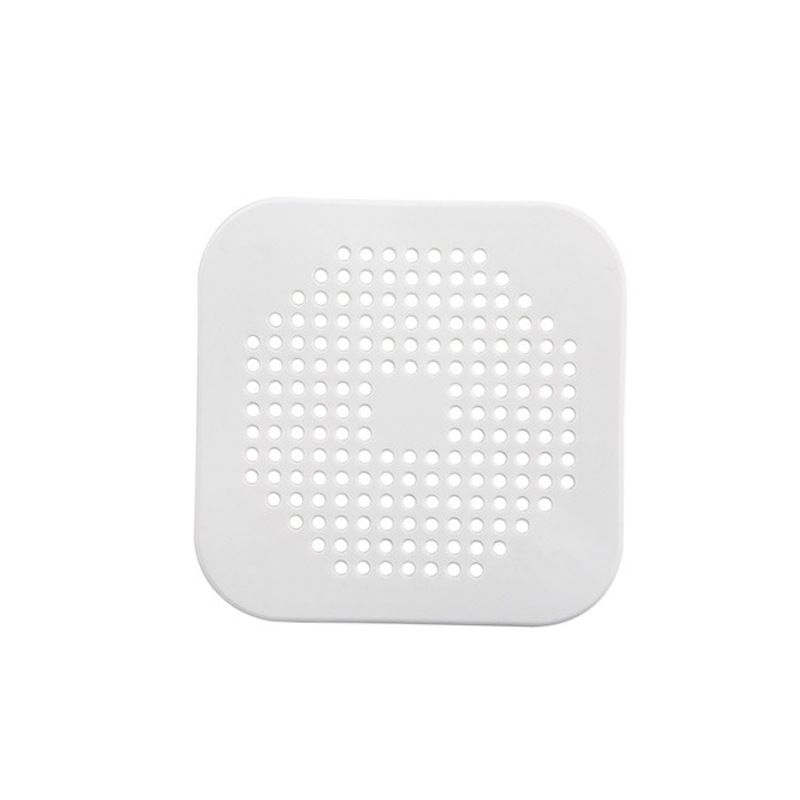 2 pcs Shower Hair Catcher Silicone Hair Stopper Shower Tub Drain Covers Drain view 2