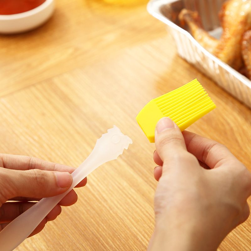 Basting Brush, Basting Brushes Grill Kitchen Silicone Pastry Cooking Brushs & view 5