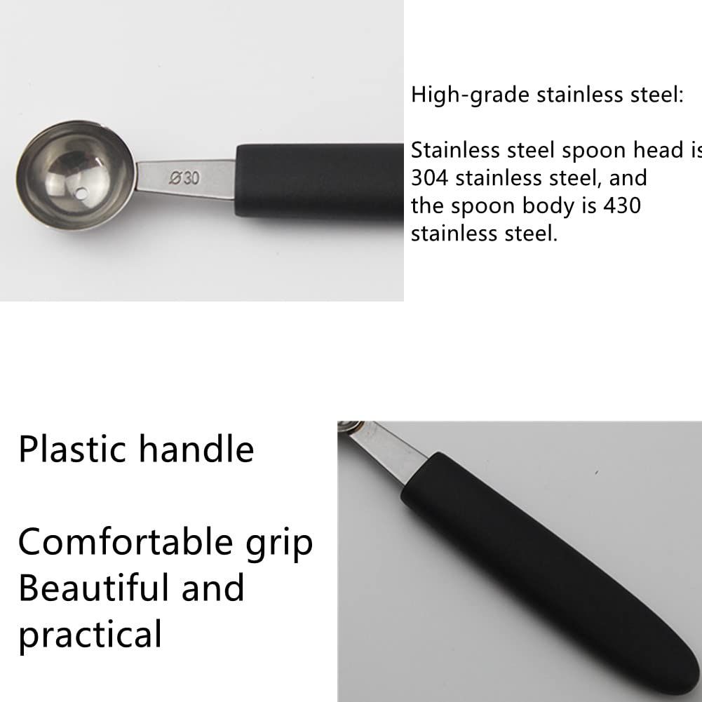 Stainless Steel Fruit Melon Baller Spoon Cutter view 4