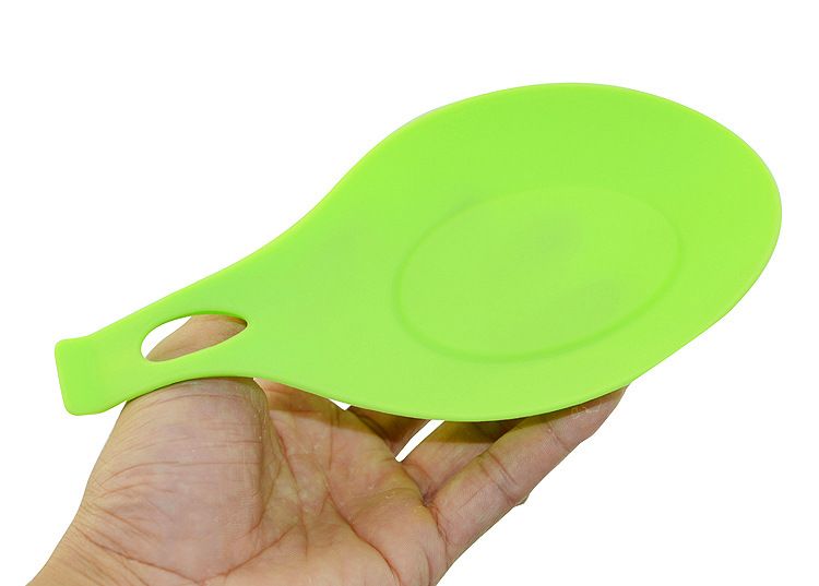 Spoon Rest for Stove Top Silicone Spoon Rest for Kitchen Counter - Kitchen view 2