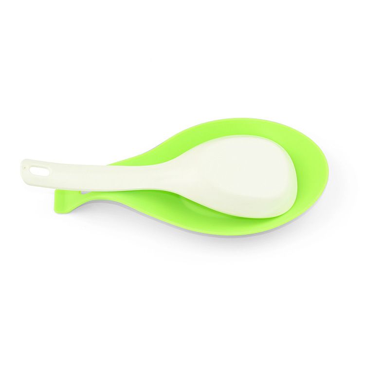 Spoon Rest for Stove Top Silicone Spoon Rest for Kitchen Counter - Kitchen view 4
