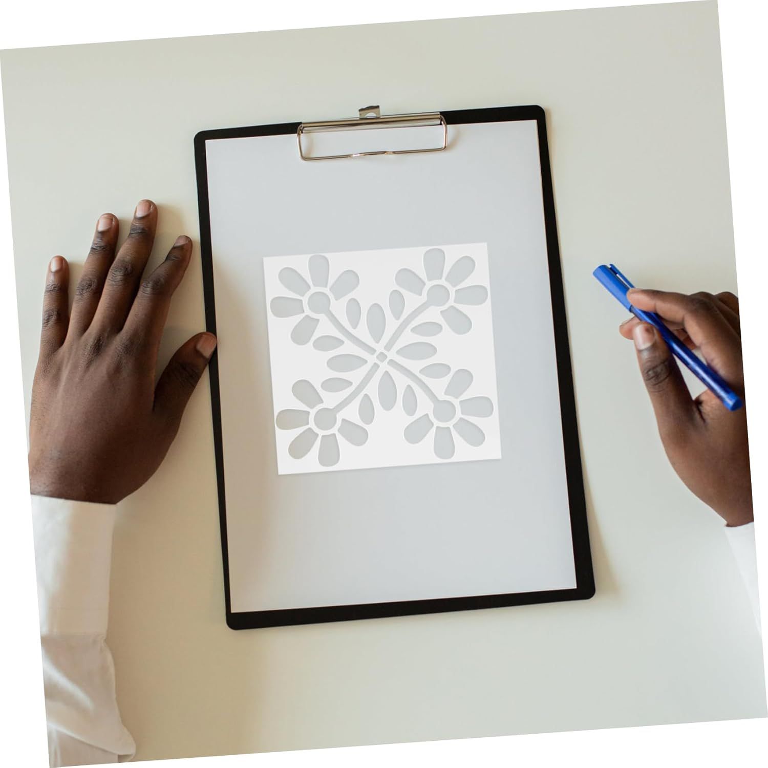 48pcs painting art template stencils dotTemplates stencils stencil template view 5