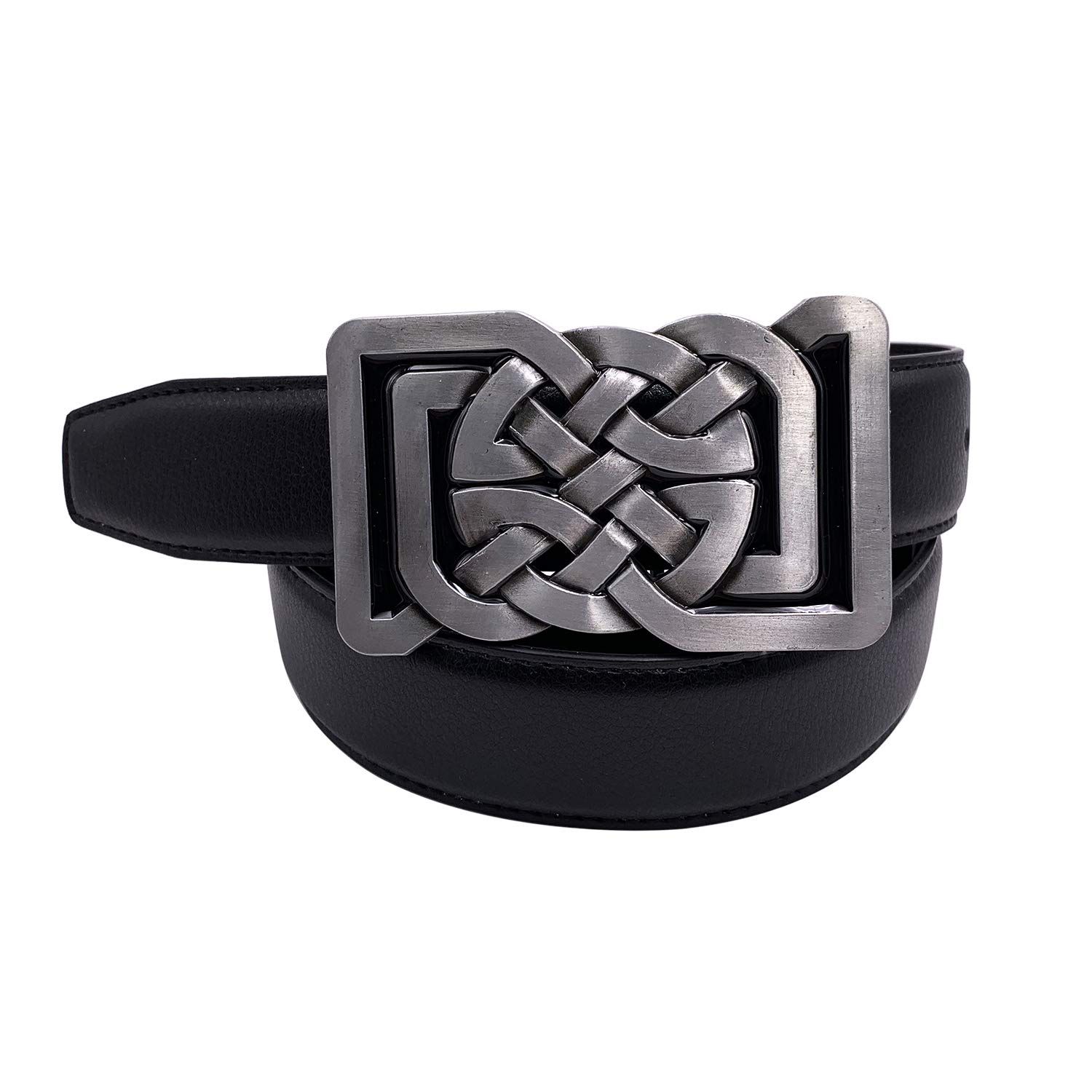 Vintage Fashion Western Cowboy Knot Belt Buckle Rectangle For Men Women view 2