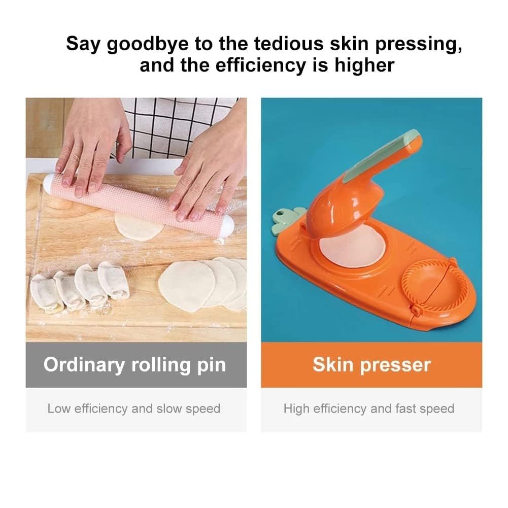 2 In 1 Dumpling Maker Machine Kitchen DIY Dumpling Making Mold Tool Baking view 3