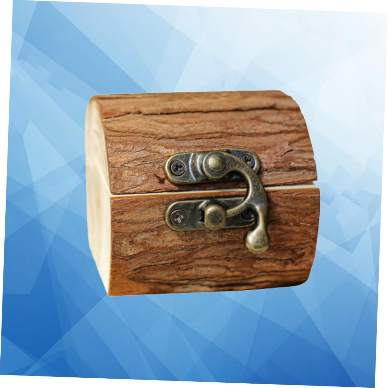 Retro Wooden Ring Holder for Jewelry view 3