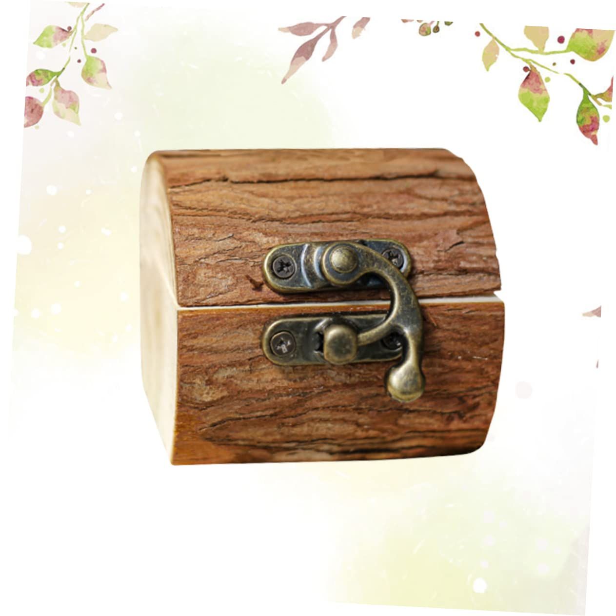 Retro Wooden Ring Holder for Jewelry view 5