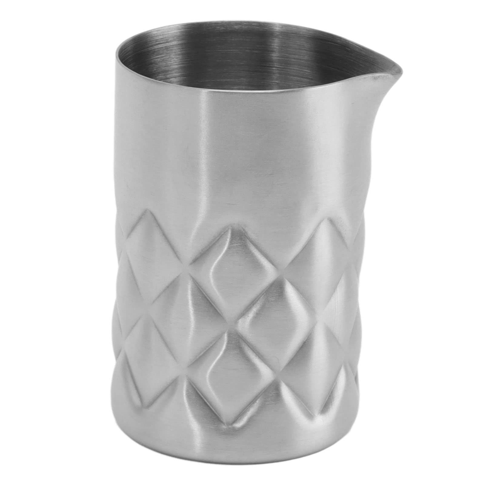 Cocktail Mixing Glass, Mini Stainless Steel Bar Mixing Pitcher for Stirring