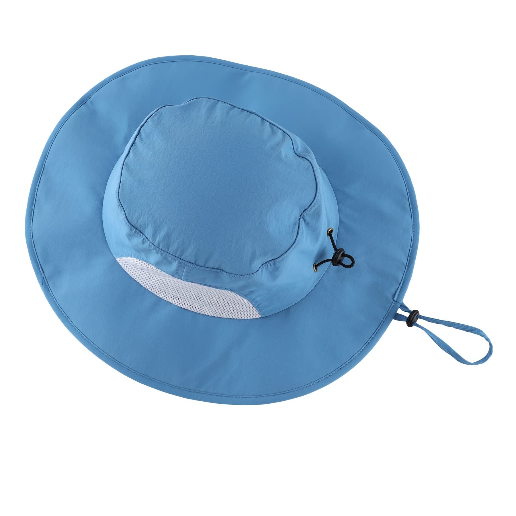 Mens Sun Hat Wide Brim Fishing Hat for Men Womens Beach Bucket Hat UV view 2