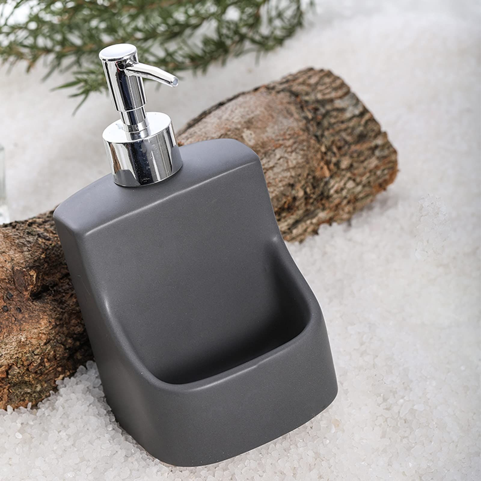 Dispenser Multifunctional Ceramic Lotion Bottle Shampoo Soap Liquid Soap view 2
