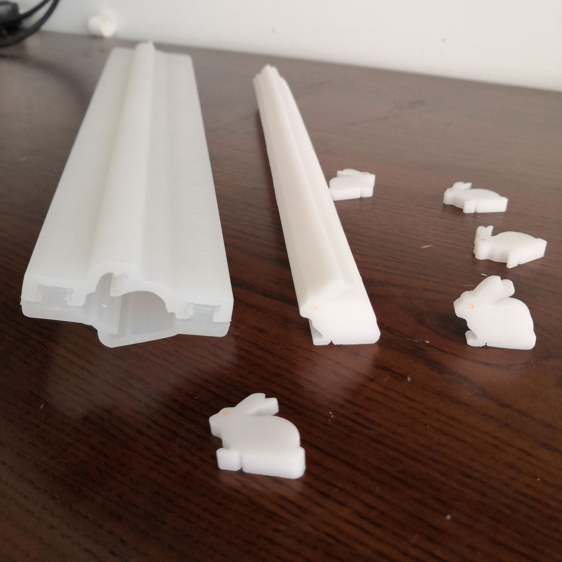 Tube Column Silicone Soap Mold DIY Long Tube Mousse Dessert Silicone Mold 3D