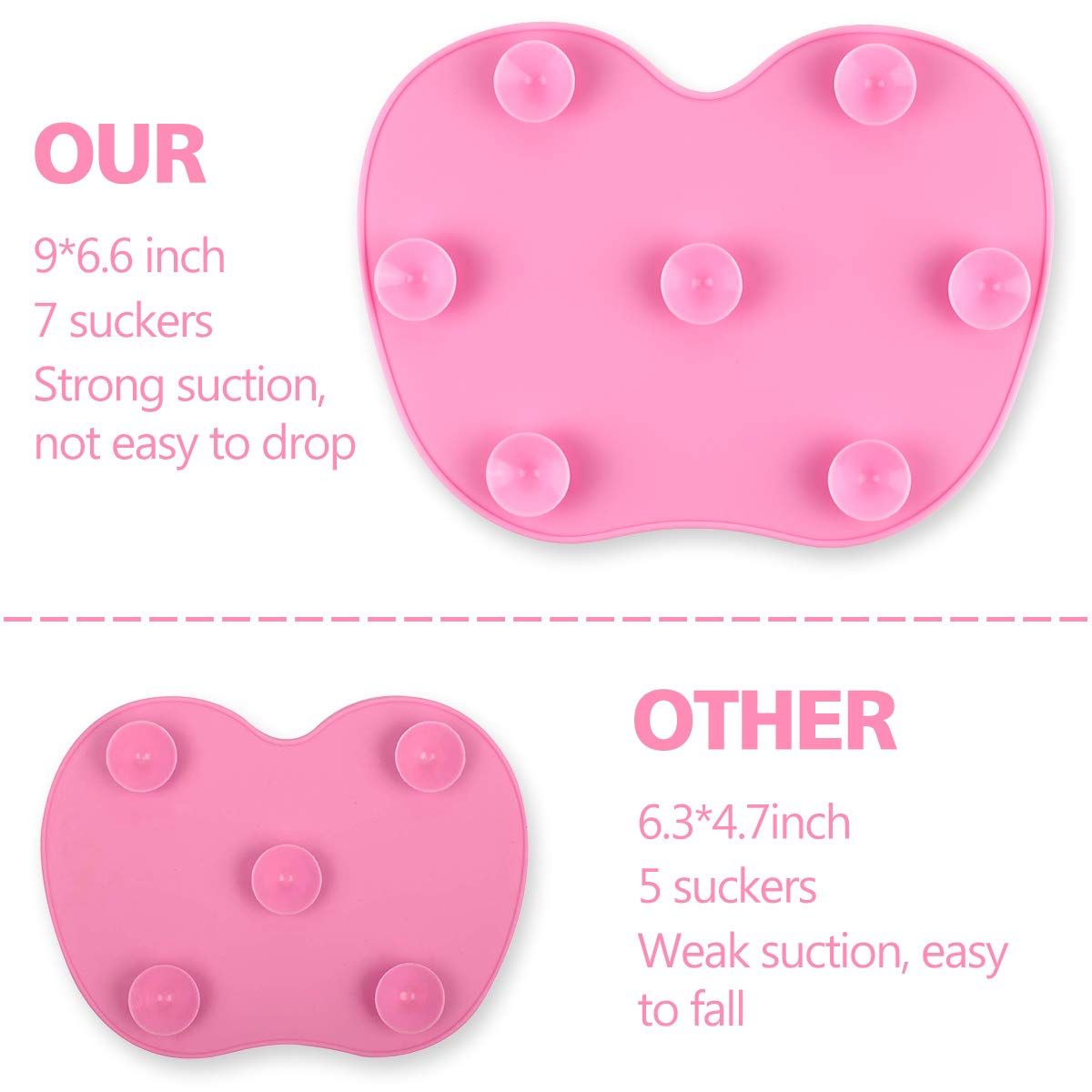 Brush Cleaning Mat Makeup Brush Cleaner Pad Cosmetic Brush Cleaning Mat view 5