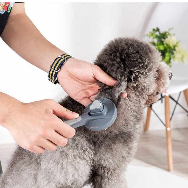 Small Dog Gentle Pet Comb Kitten Soft Brush Effective for Stainless Steel view 4