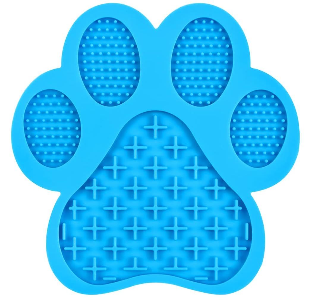 Dog Lick Pad, Dog Feeding Mats Slow Eating Dog Mat with Super Suction for Dog view 5