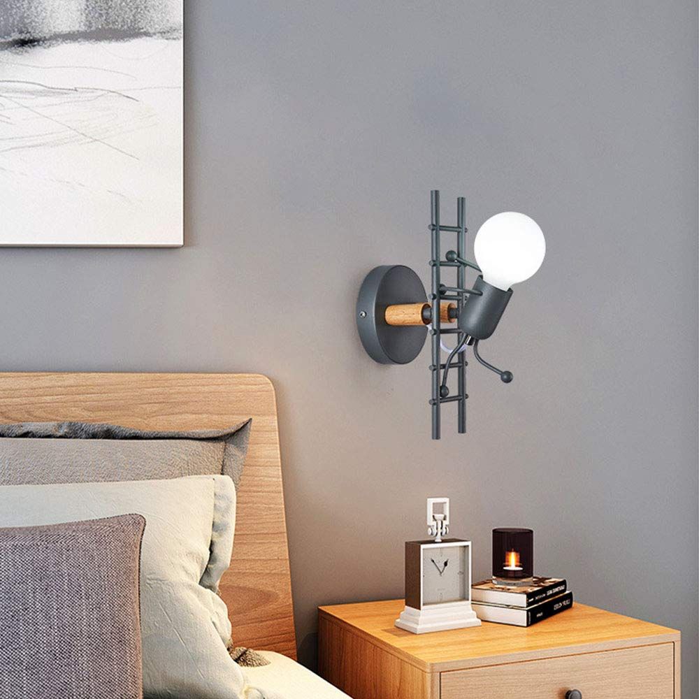 Humanoid Creative Wall Light Indoor Wall Lamp Modern Wall Sconce Light Art view 4