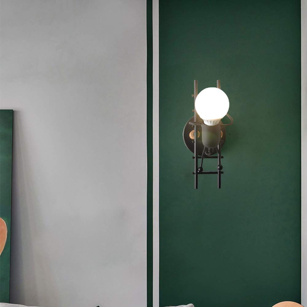 Humanoid Creative Wall Light Indoor Wall Lamp Modern Wall Sconce Light Art view 5