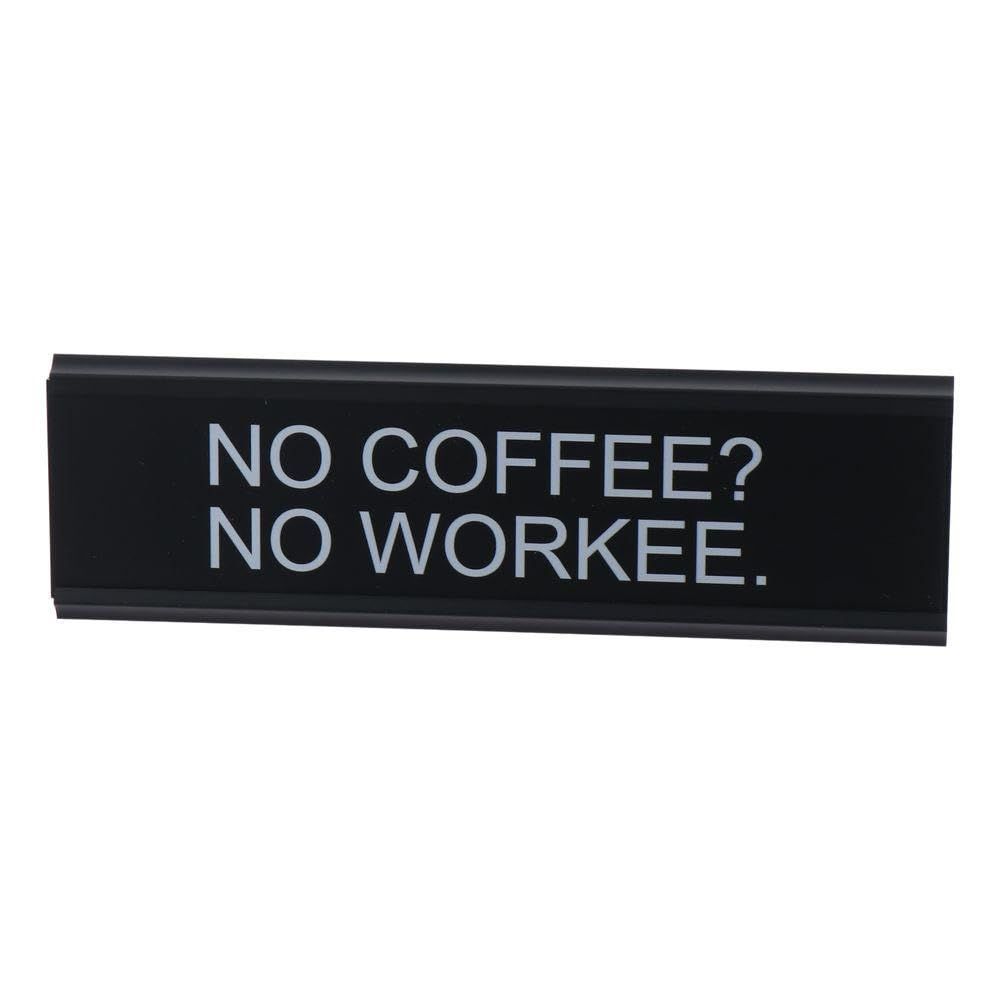 Funny Office Decor Sign, Fun Slogan Decoration, Sarcastic Prank Humor Naughty — image 1