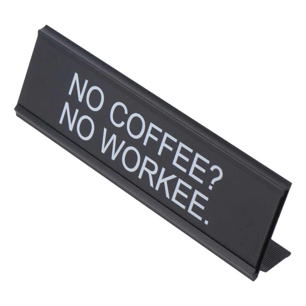 Funny Office Decor Sign, Fun Slogan Decoration, Sarcastic Prank Humor Naughty view 2