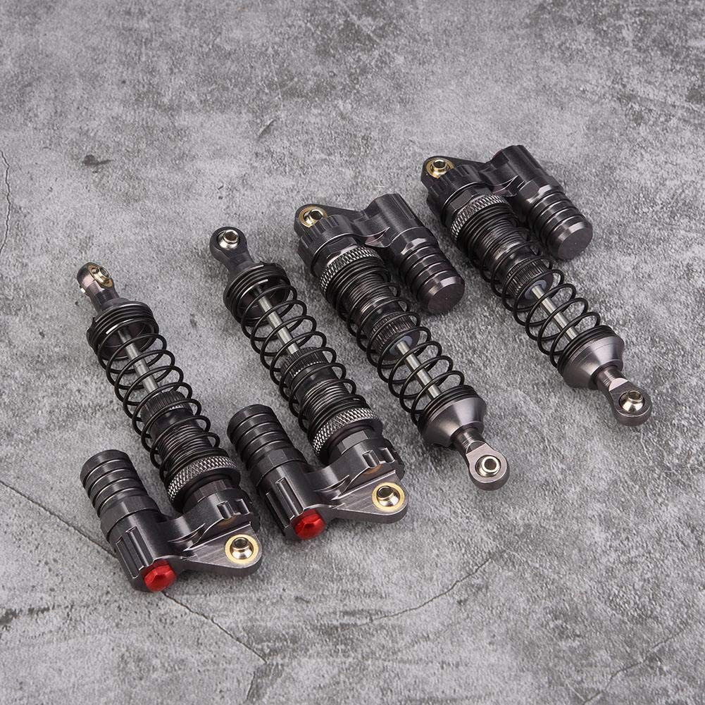 1/10 climbing car SCX10 model accessories simulation negative pressure shock view 3