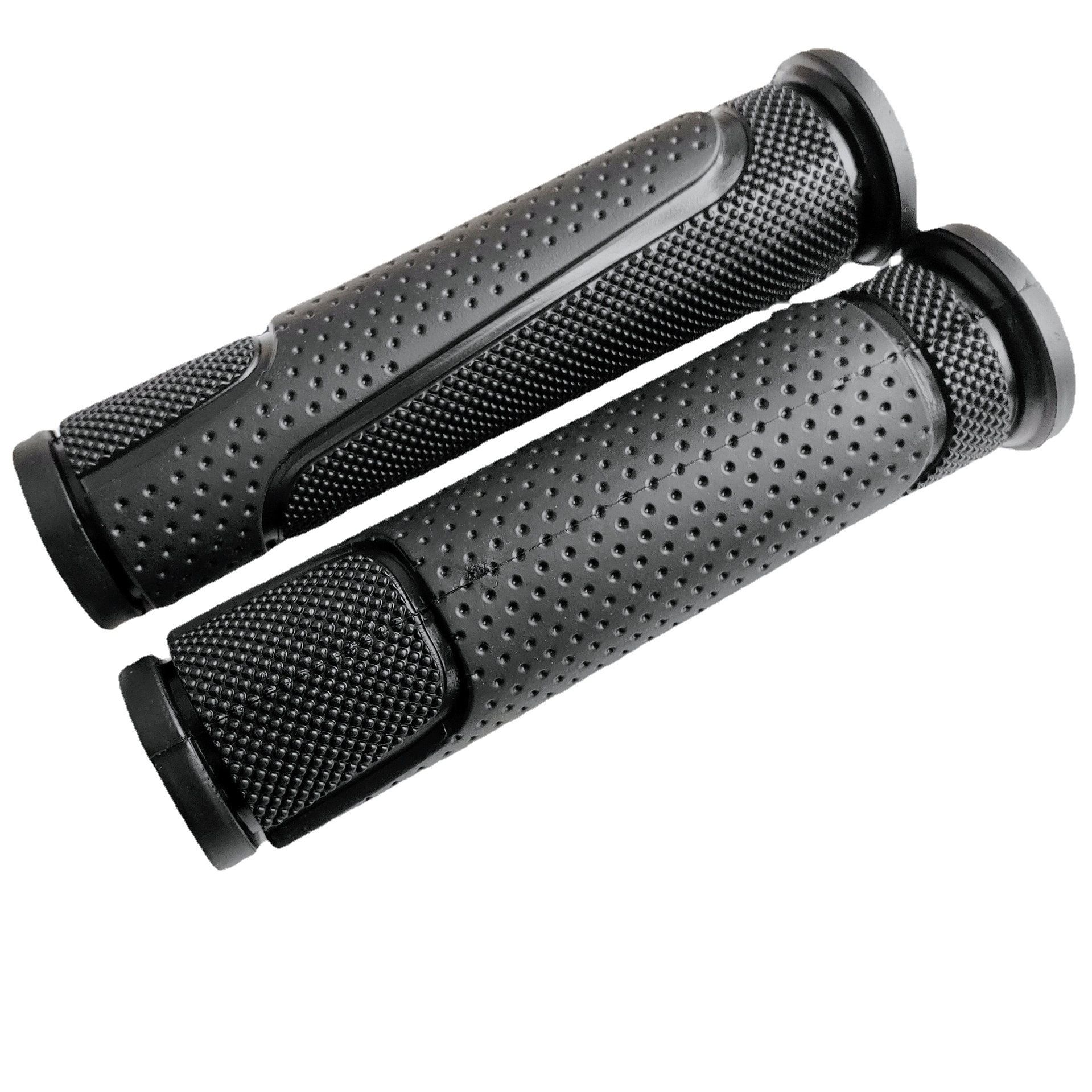 Bike Handlebar Grips Short Mini Bicycle Handlebar Grips Length Rubber Bicycle — image 1