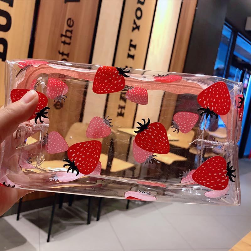 Cute Crystal Clear Cosmetic Bags view 4