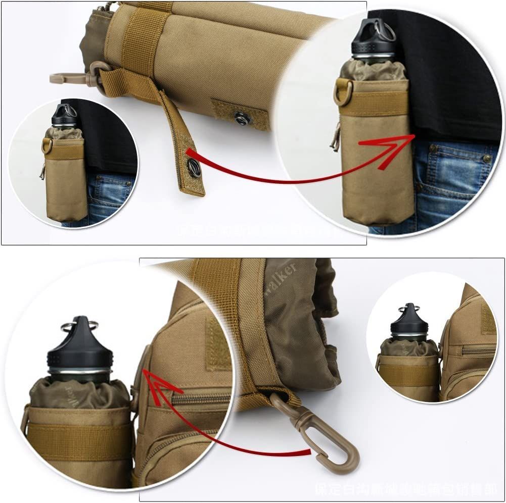Water Bottle Sleeve Bag Bottle Holder Tactical Water Bottle Pouch scratch