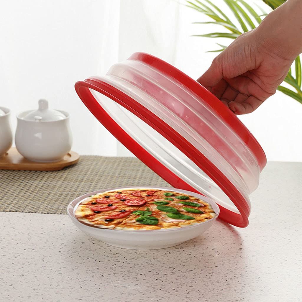 BPA Free Collapsible Microwave Cover for Food Microwave Splatter Cover Food view 2