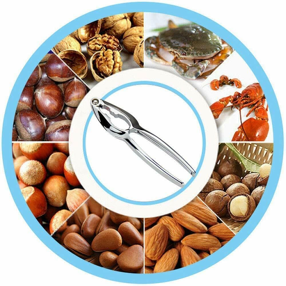 1Pc Silver Nut Crackers Tool Bulk Crab Crackers and Tools Heavy Duty Crab Leg view 3