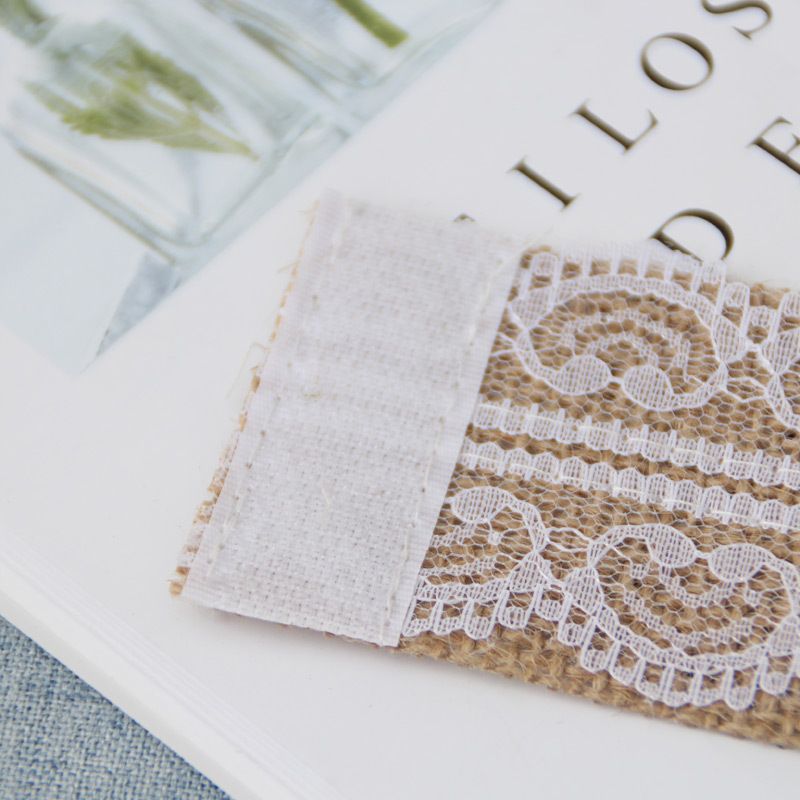 2pcs Set Lace Napkin Ring Buckle Wedding Table Chair Buckle Napkin Ring for view 3