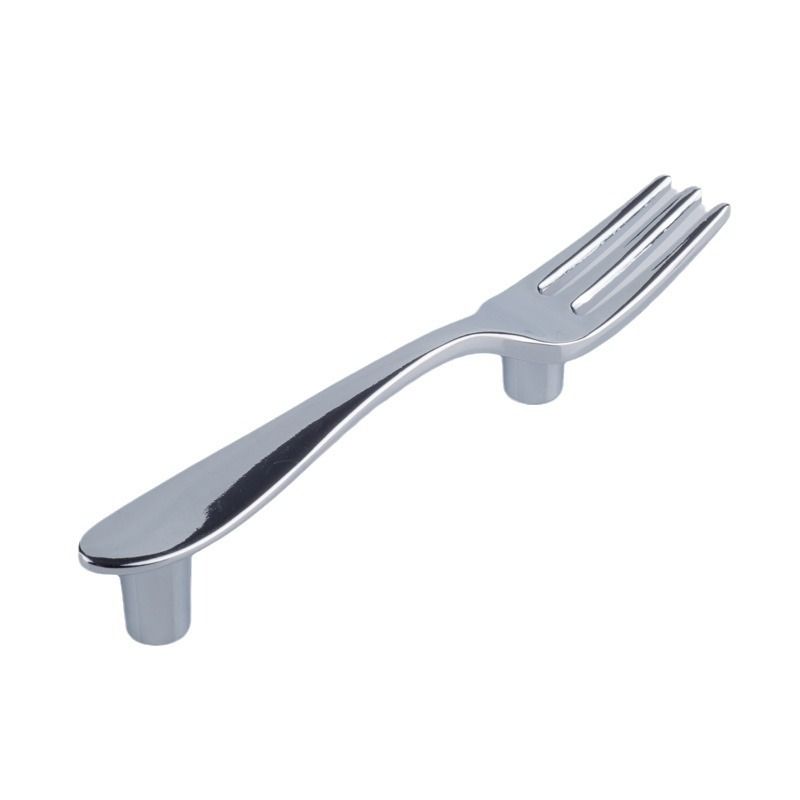 3pcs，Tableware handles, knives, forks, spoons, creative furniture handles