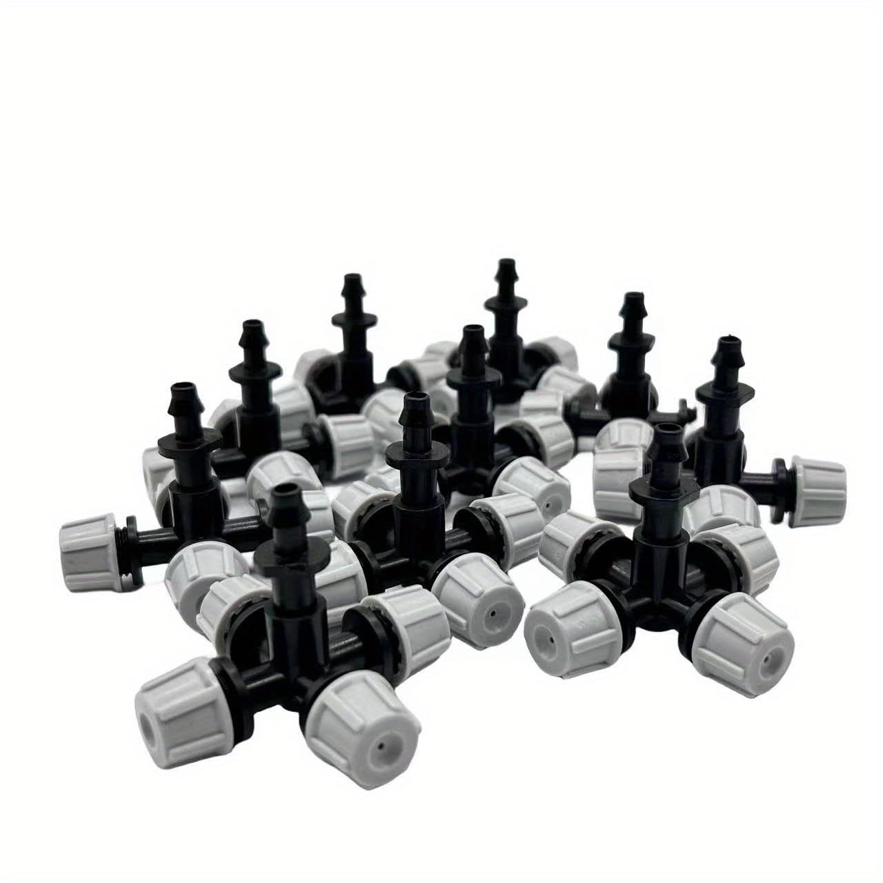 10pcs，Atomizing nozzle with single inverted hook drip irrigation connector view 2