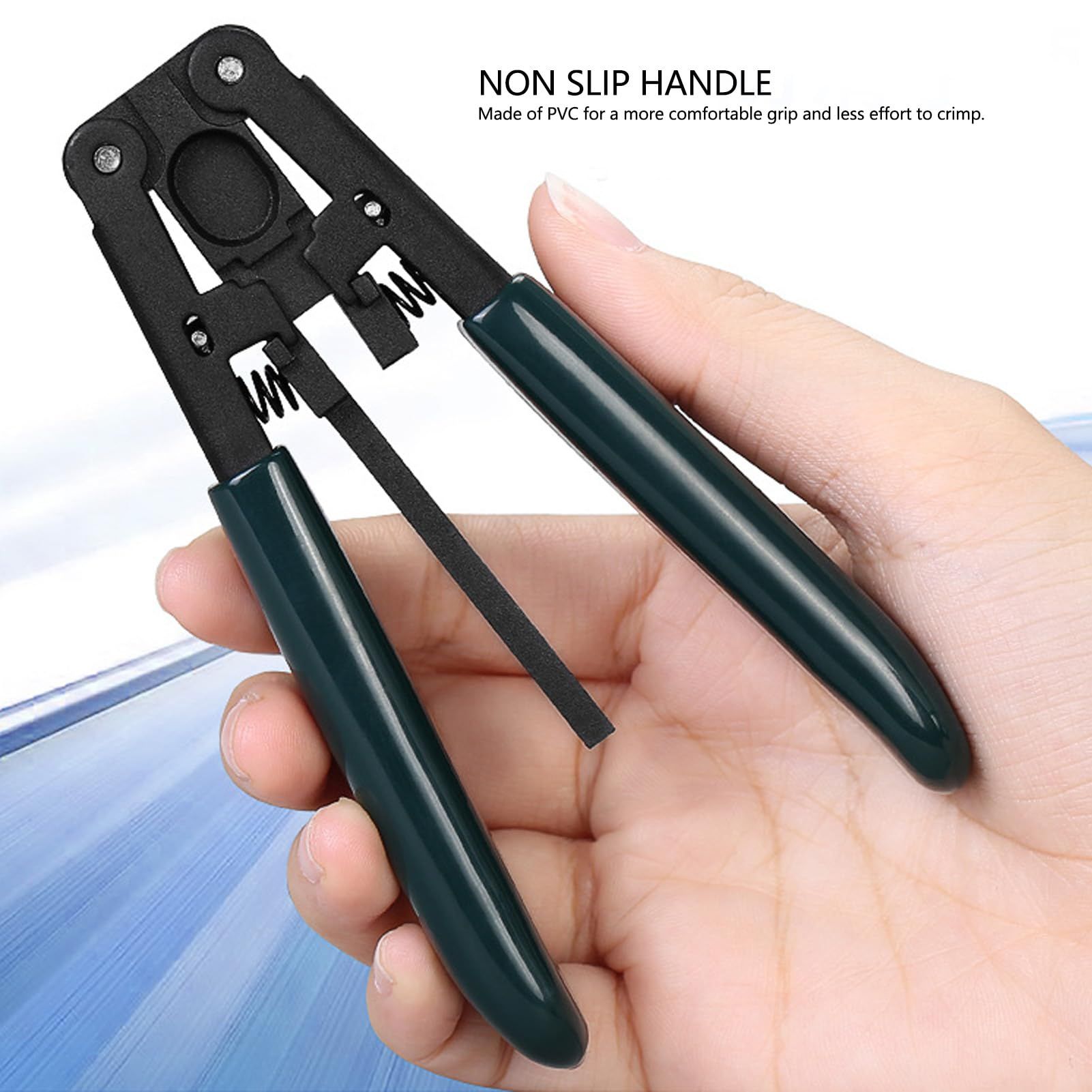 Fiber optic cable stripper view 4