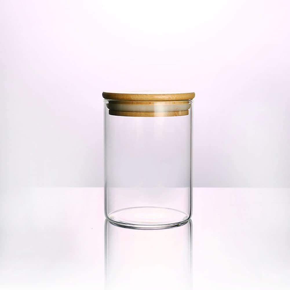 Storage Jar Candy Box Tea Jar Glass Container Glass Storage Jar Cereal view 4