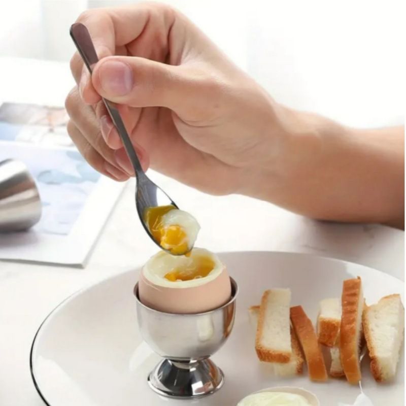 2pcs，Stainless steel egg holder view 3