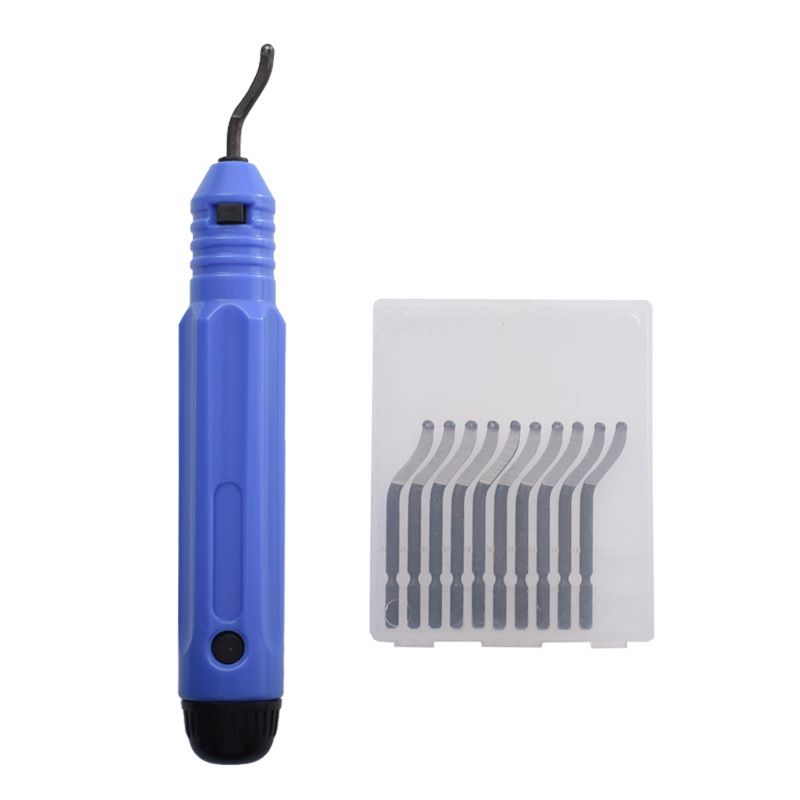 Deburring Tool Set with 10pcs Sharp Deburring Blades view 4