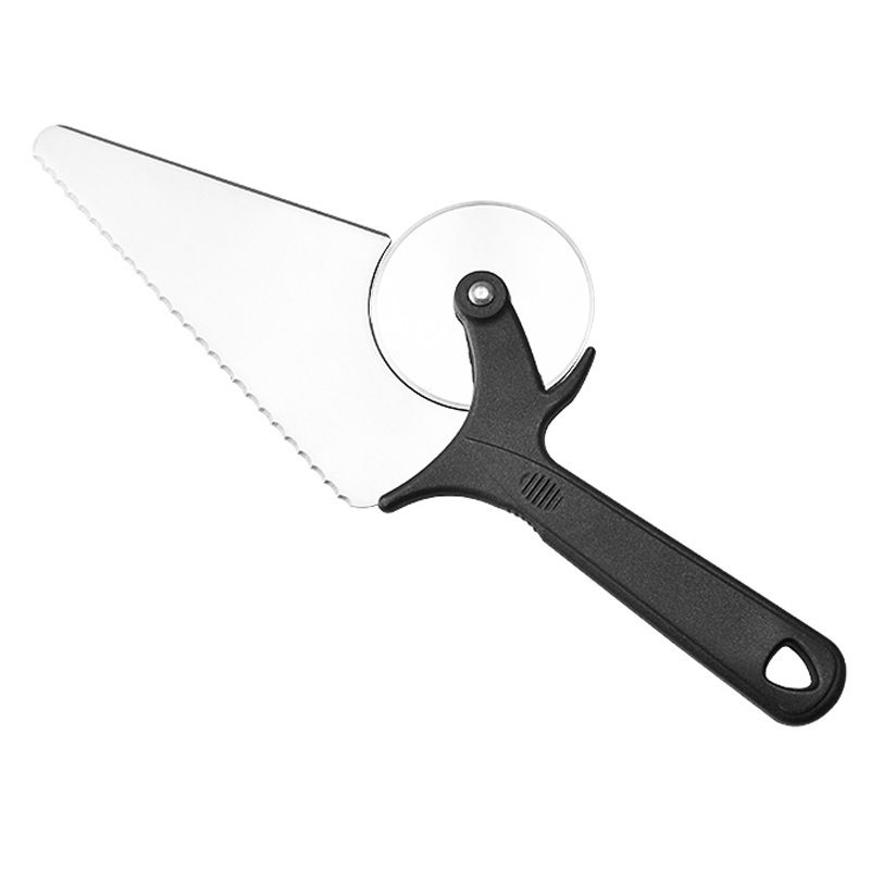 Pizza knife wheel stainless steel pizza knife wheel shovel view 4